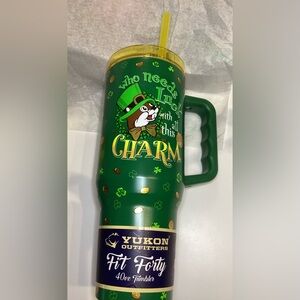 2025 BUCEES St Patrick’s Day YUKON 40oz Stainless Steel Tumbler NWT